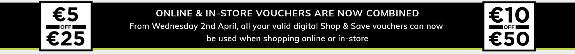 Shop & Save Vouchers
