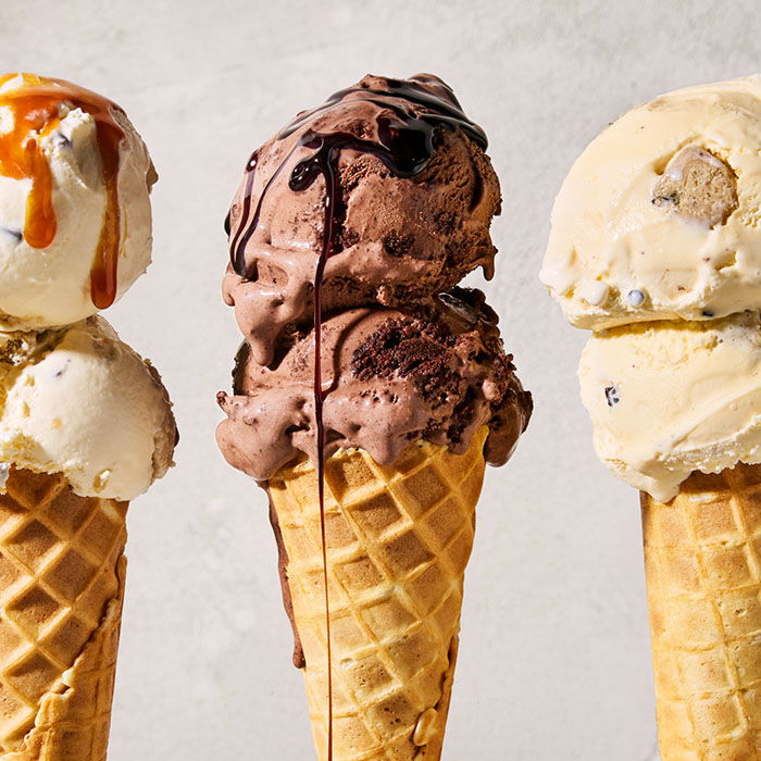 Colourful ice pops and frozen treats for summer