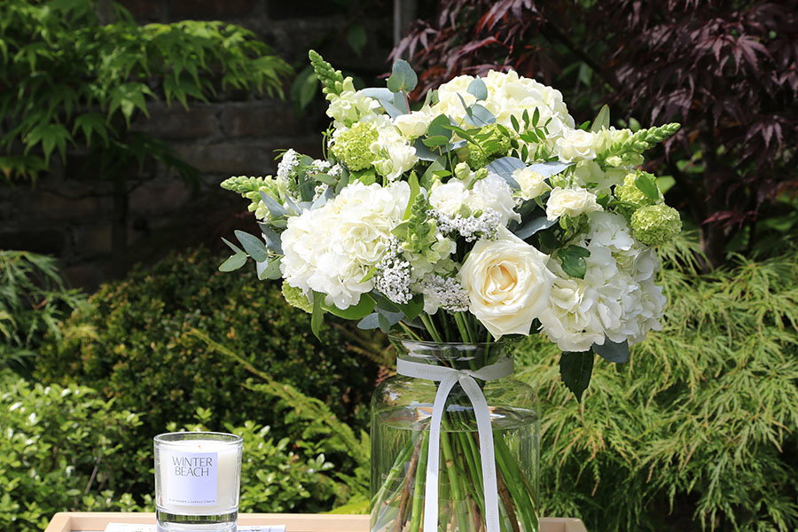 A White Appassionata bouquet