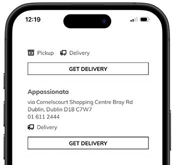 For flower delivery, enter the recipient&rsquo;s address. You can either type the address or Eircode into the search bar, select a previously saved address, or click &lsquo;Add New Address&rsquo; for a new recipient.