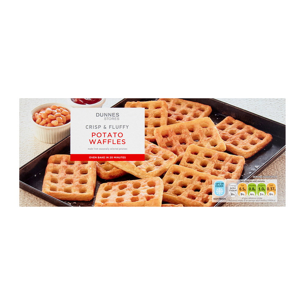 Dunnes Stores Potato Waffles 680g