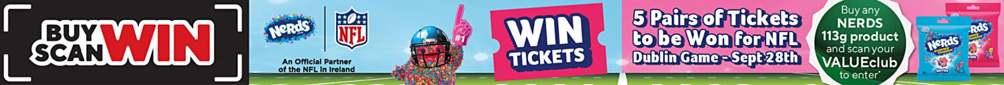 Buy Scan Win tickets for the NFL